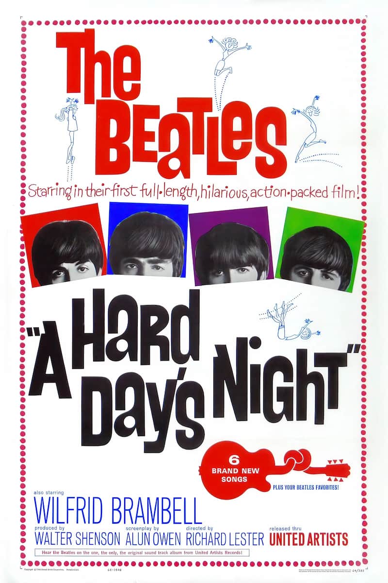 Poster for A Hard Day's Night