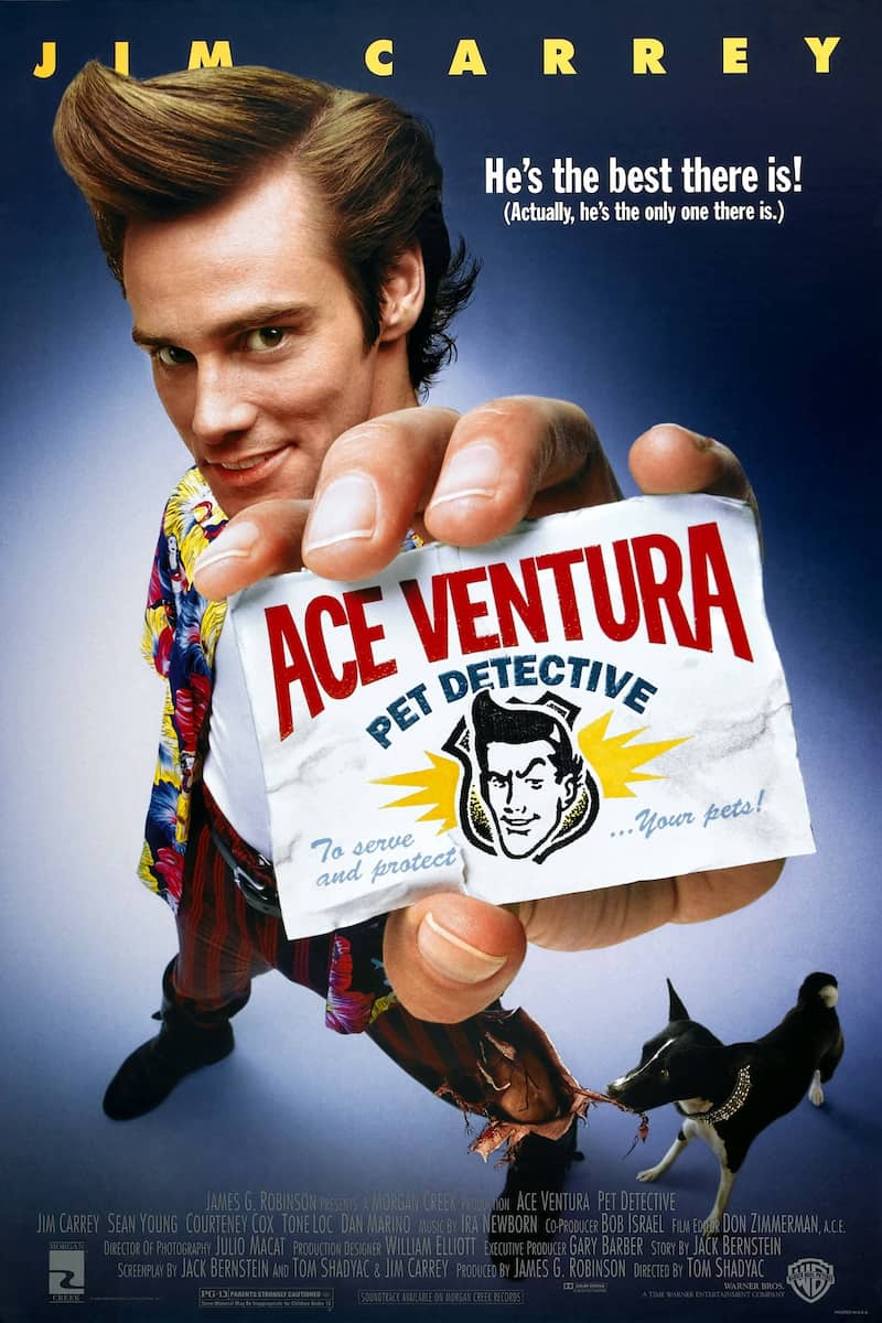 Poster for Ace Ventura: Pet Detective (1994)