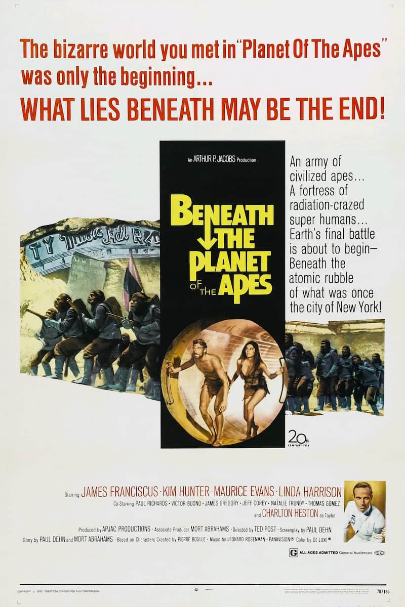 Poster for Beneath the Planet of the Apes