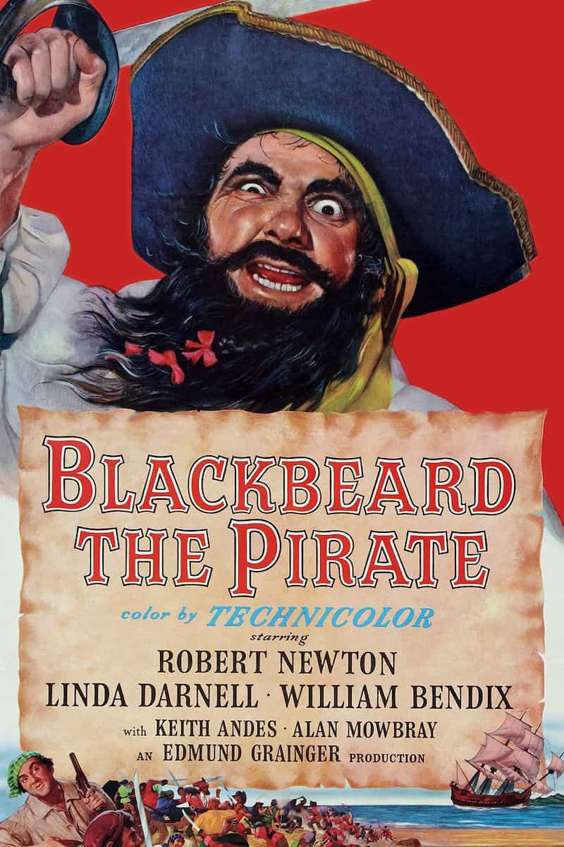 Poster for Blackbeard the Pirate