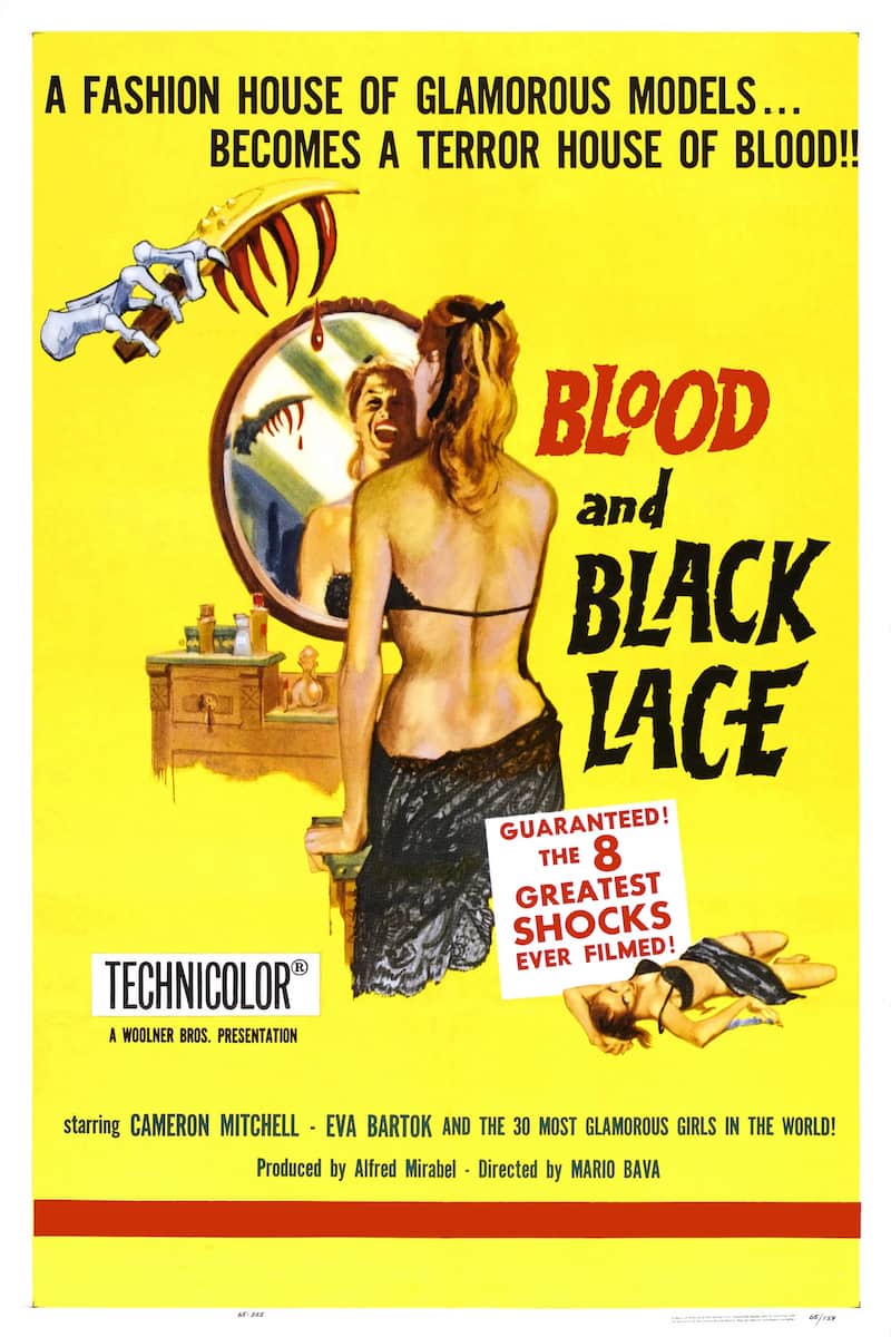 Poster for Blood and Black Lace