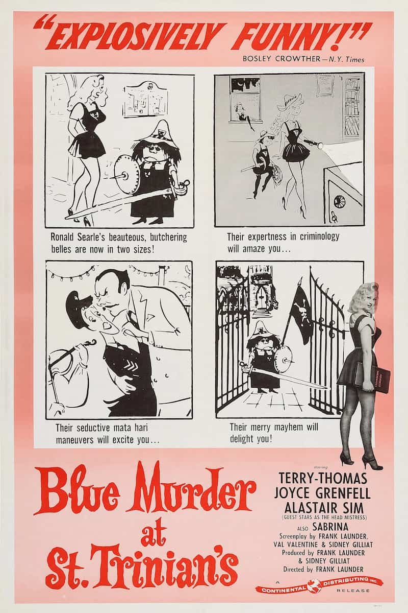 Poster for Blue Murder at St Trinians