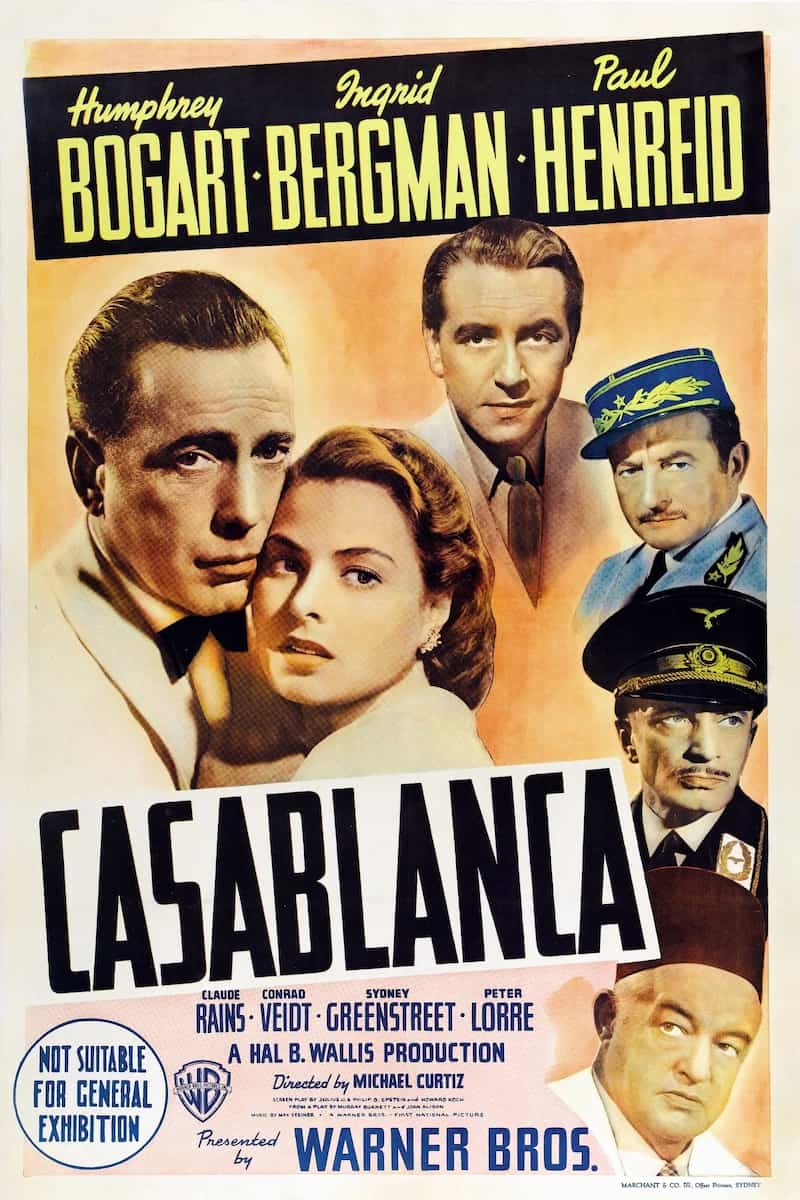 Poster for Casablanca