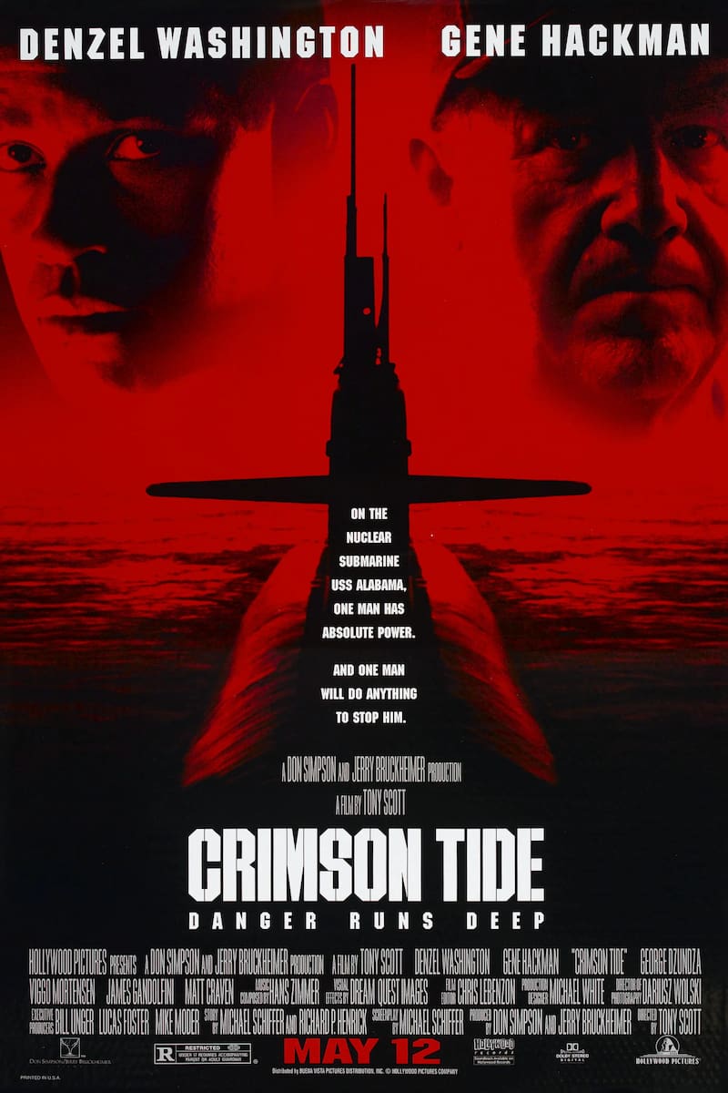 Poster for Crimson Tide (1995)