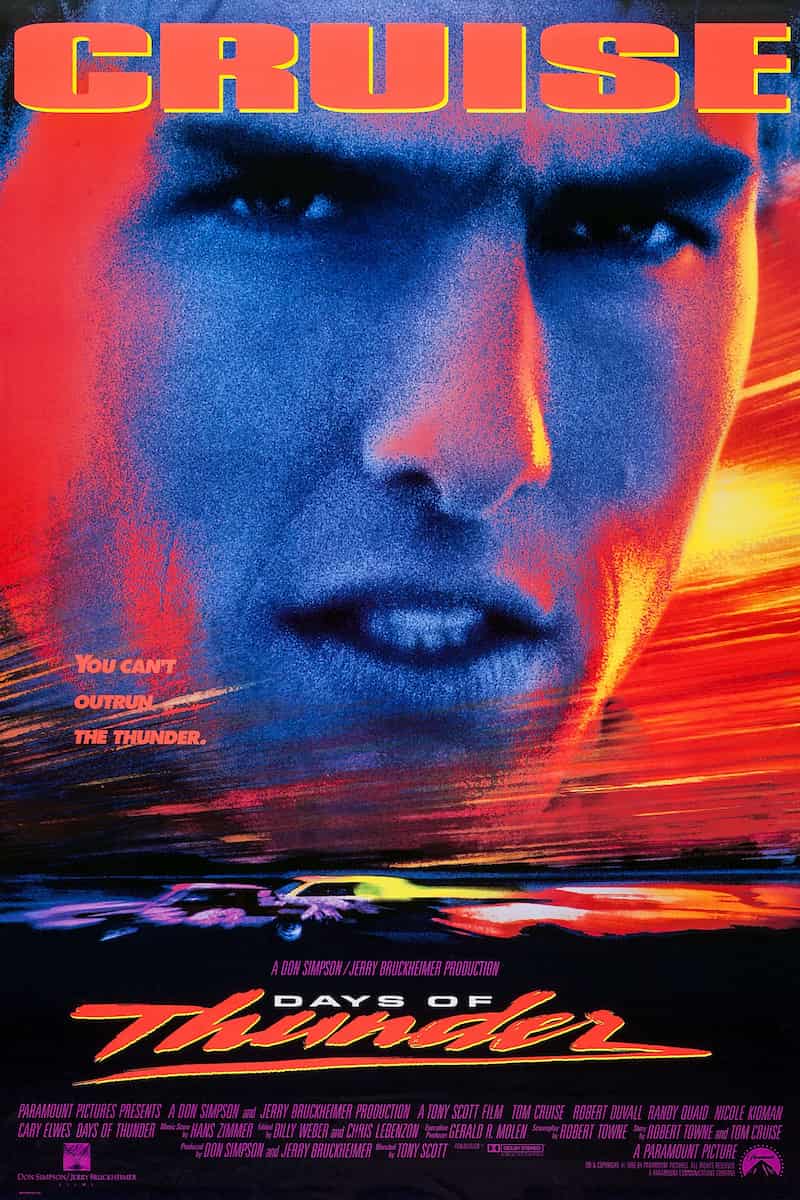 Poster for Days of Thunder