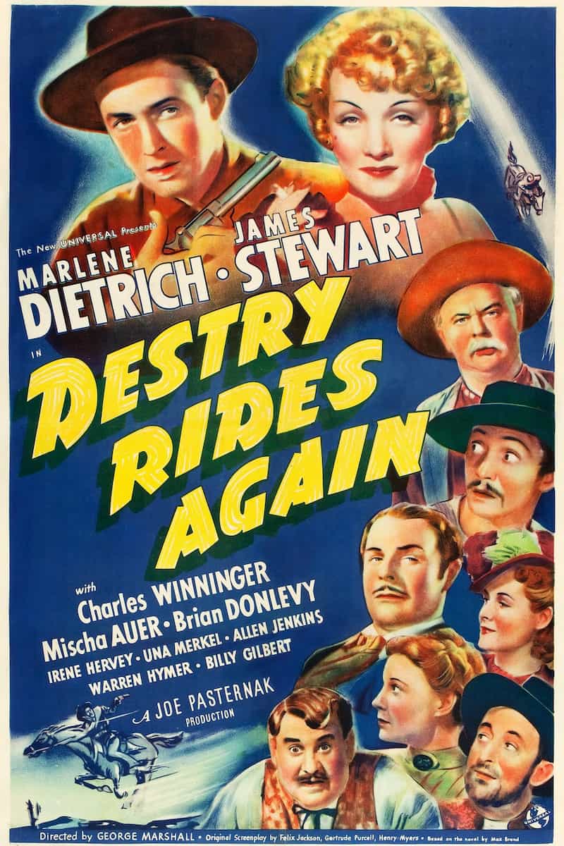 Poster for Destry Rides Again