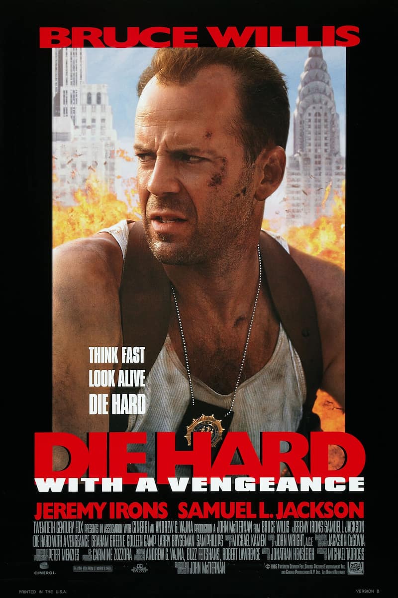 Poster for Die Hard with a Vengeance (1995)