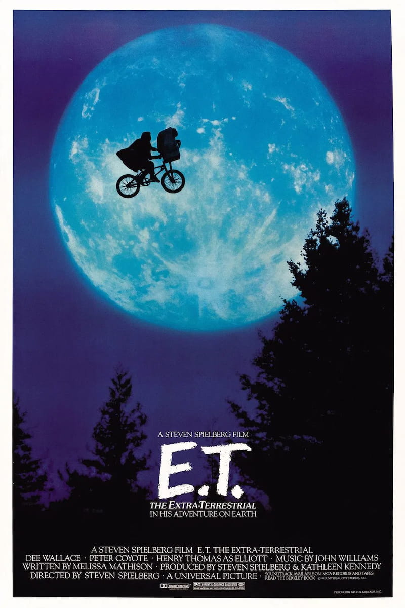 Poster for E.T. The Extra Terrestrial