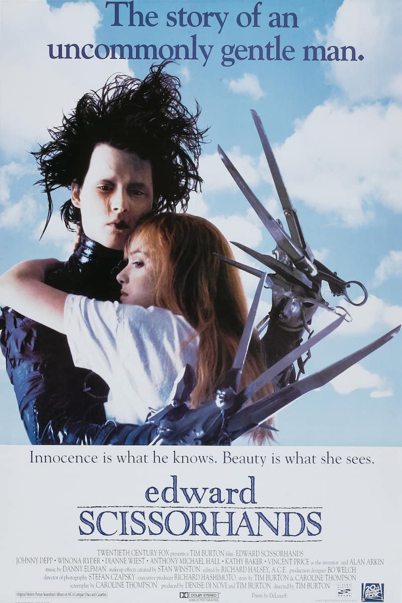 Poster for Edward Scissorhands
