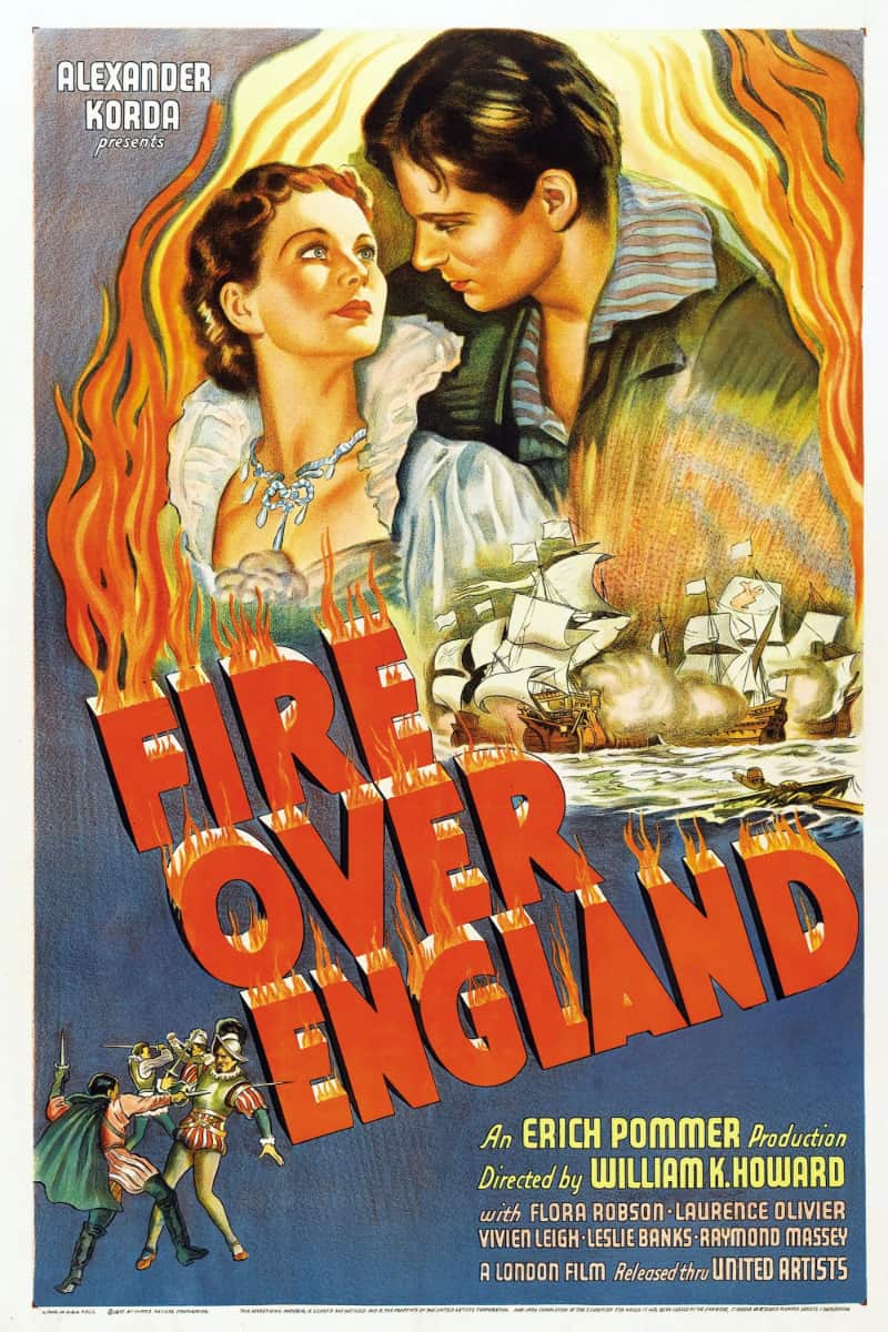 Poster for Fire over England
