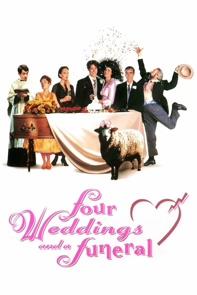 Poster for Four Weddings and a Funeral