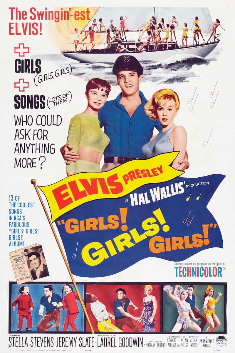 Poster for Girls! Girls! Girls!