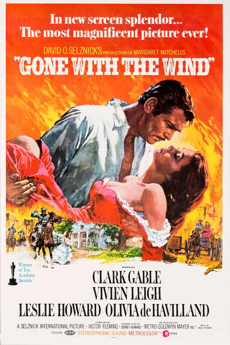 Poster for Gone with the Wind