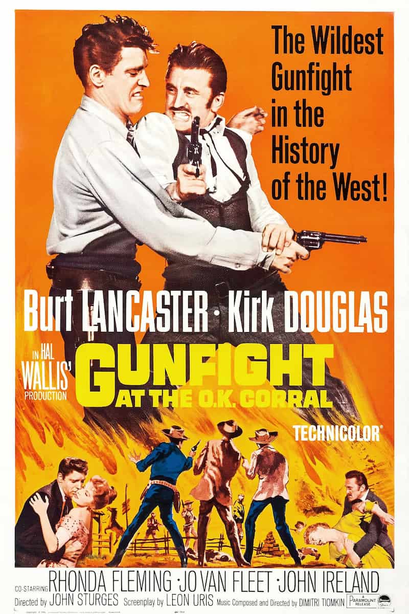 Poster for Gunfight at the O.K. Corral