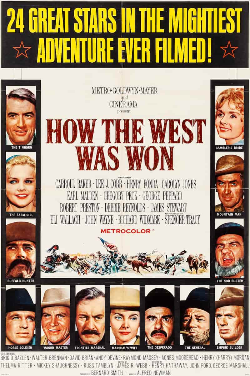 Poster for How the West Was Won