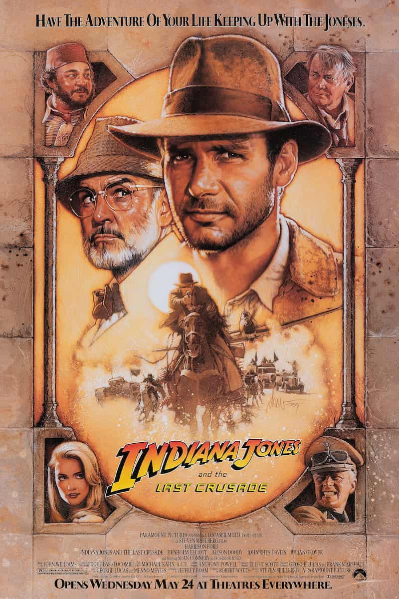 Poster for Indiana Jones and the Last Crusade