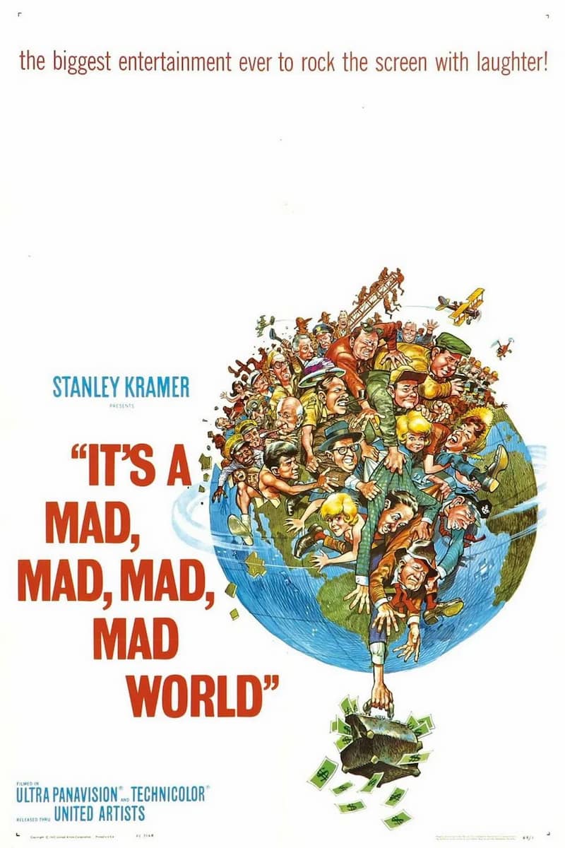 Poster for It's a Mad, Mad, Mad, Mad, World