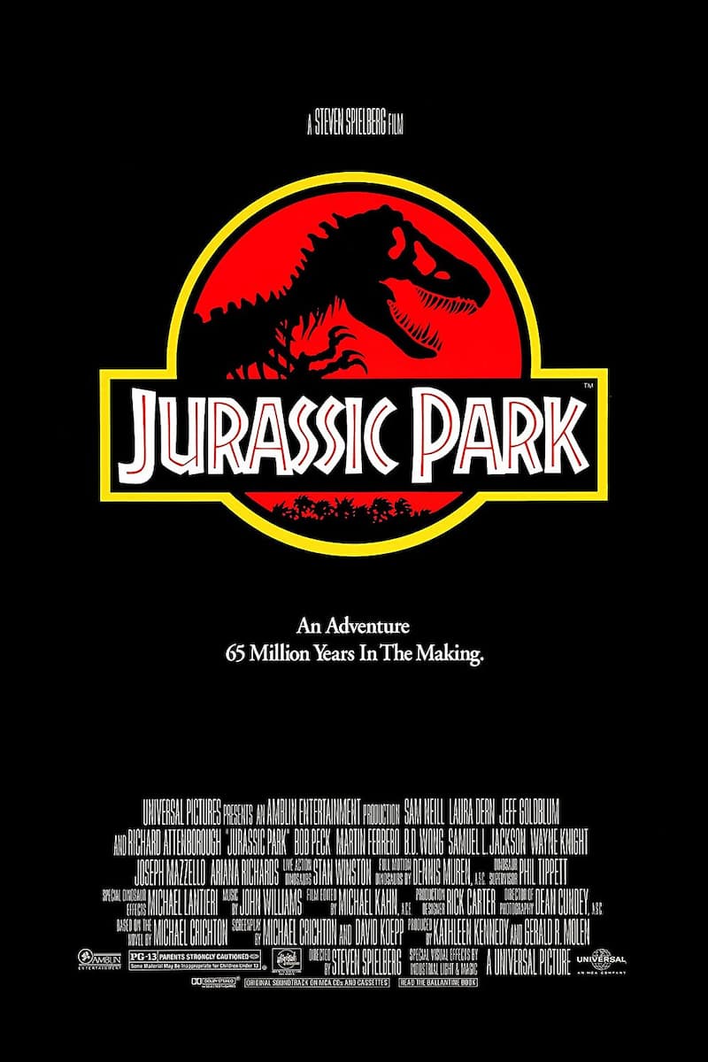 Poster for Jurassic Park
