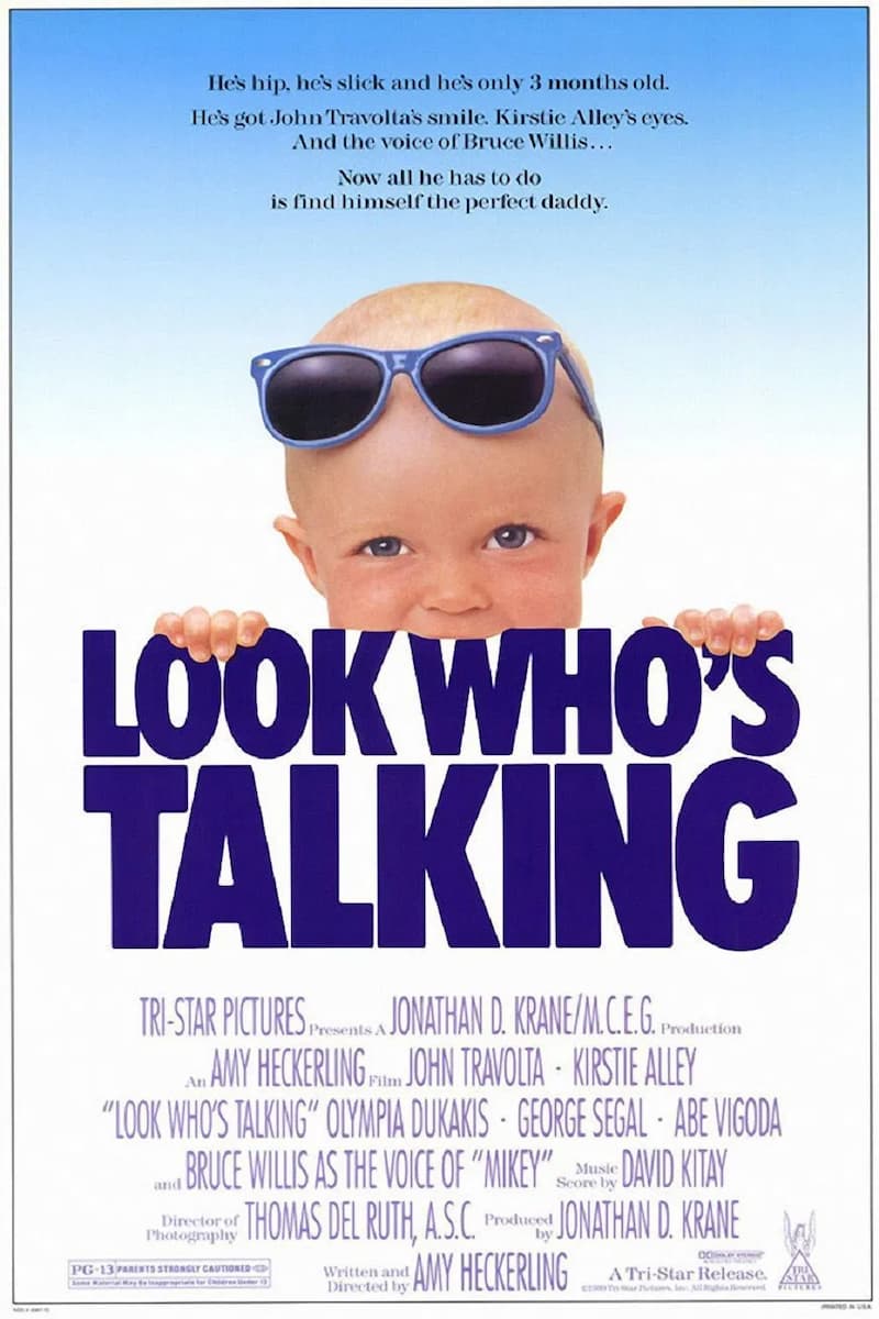 Poster for Look Who's Talking (1989)