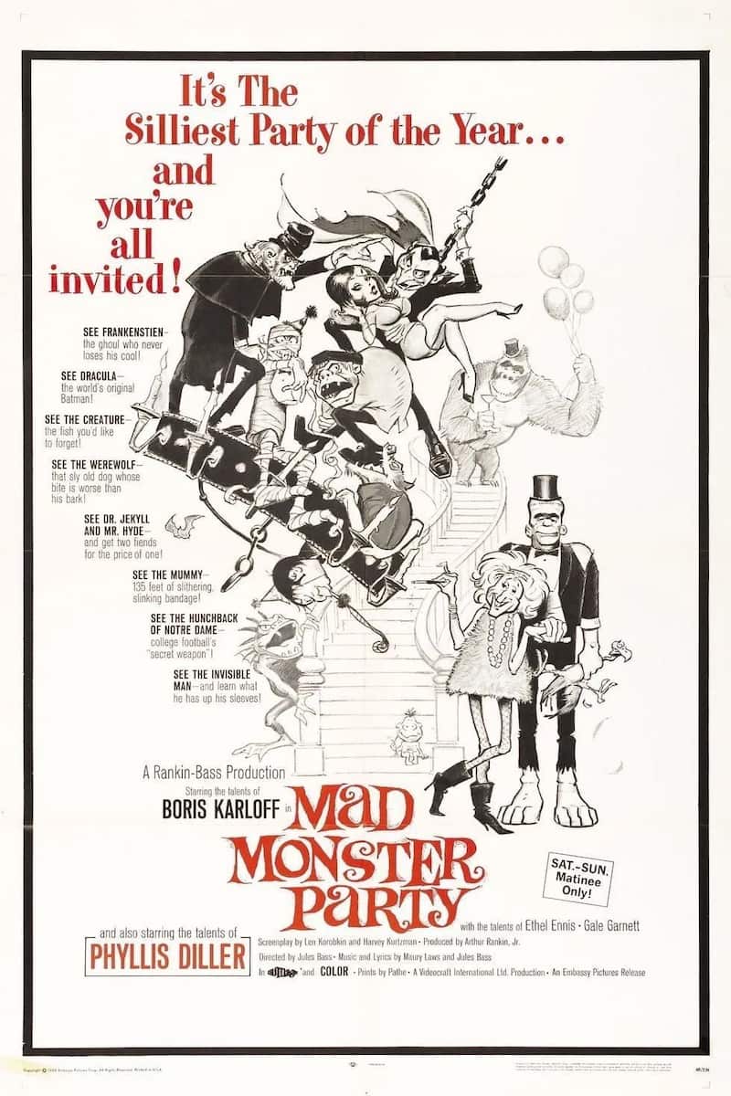 Poster for Mad Monster Party