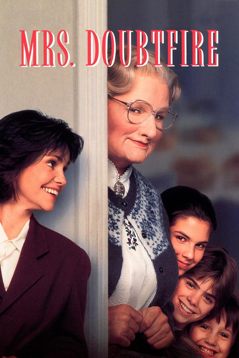 Poster for Mrs Doubtfire