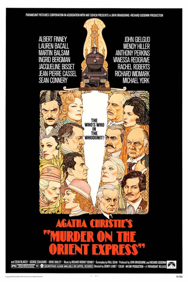 Poster for Murder on the Orient Express