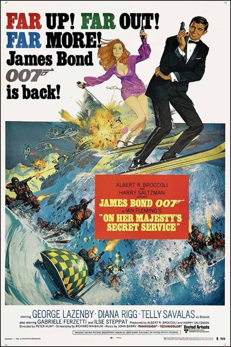 Poster for On Her Majesty's Secret Service