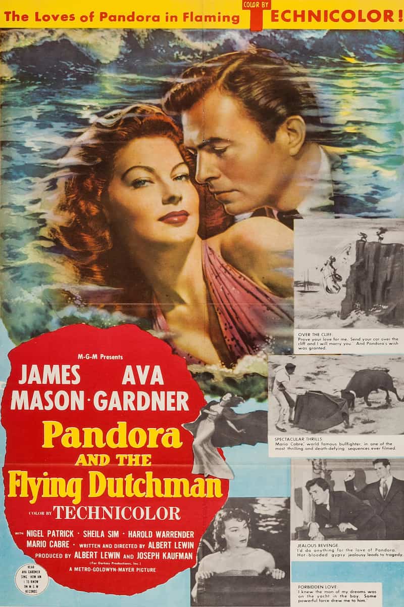 Poster for Pandora and the Flying Dutchman