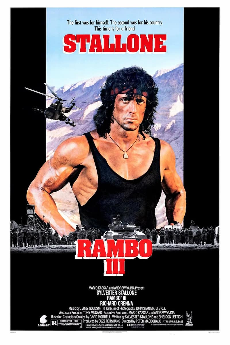 Poster for Rambo III (1988)