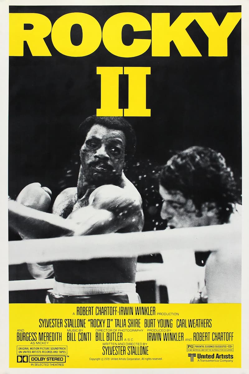 Poster for Rocky II
