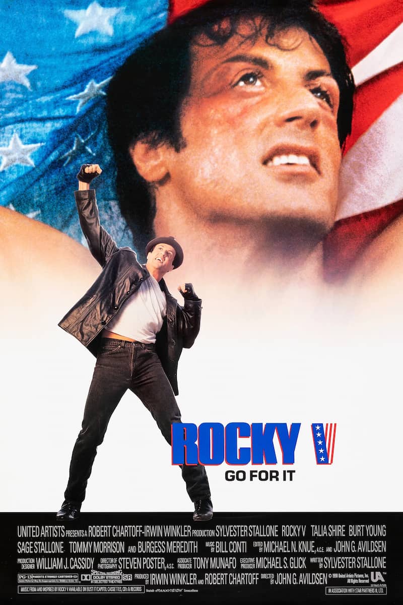 Poster for Rocky V
