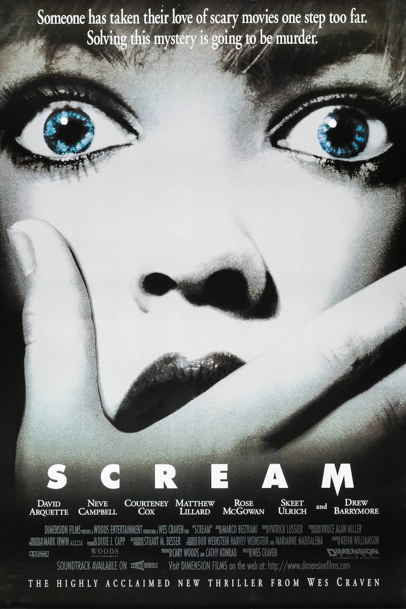 Poster for Scream (1996)