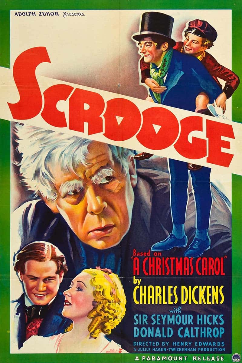 Poster for Scrooge