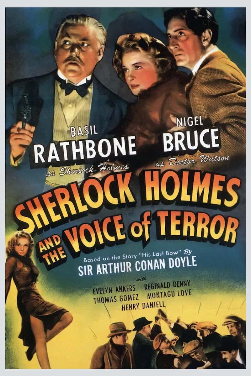 Poster for Sherlock Holmes and the Voice of Terror