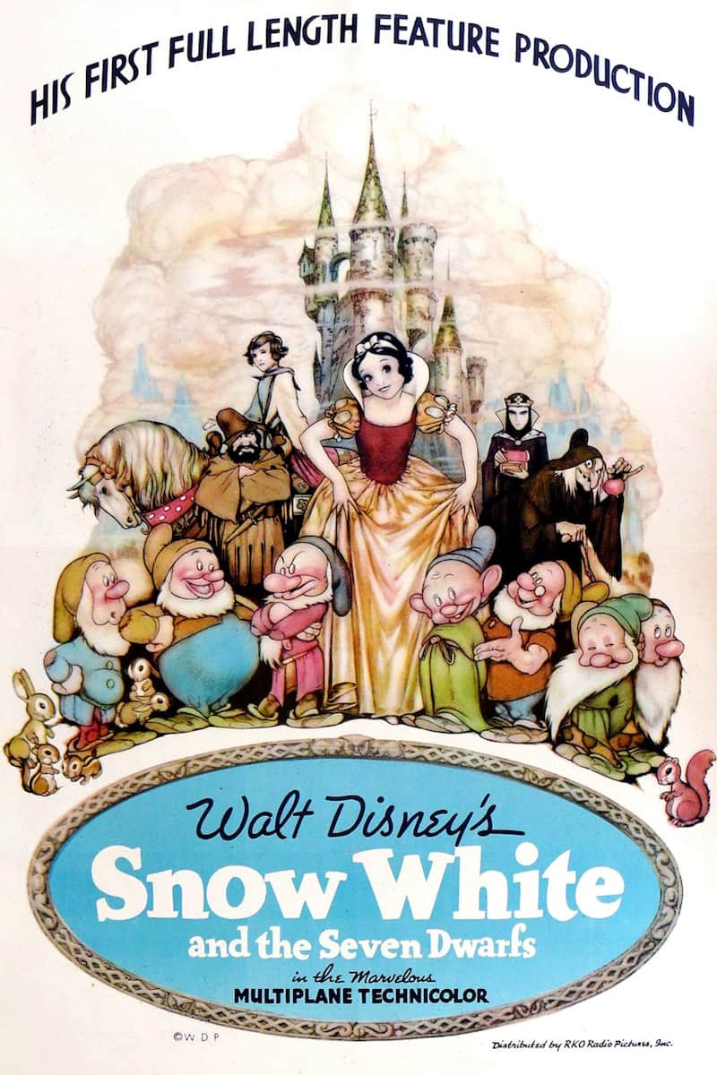 Poster for Snow White and the Seven Dwarfs