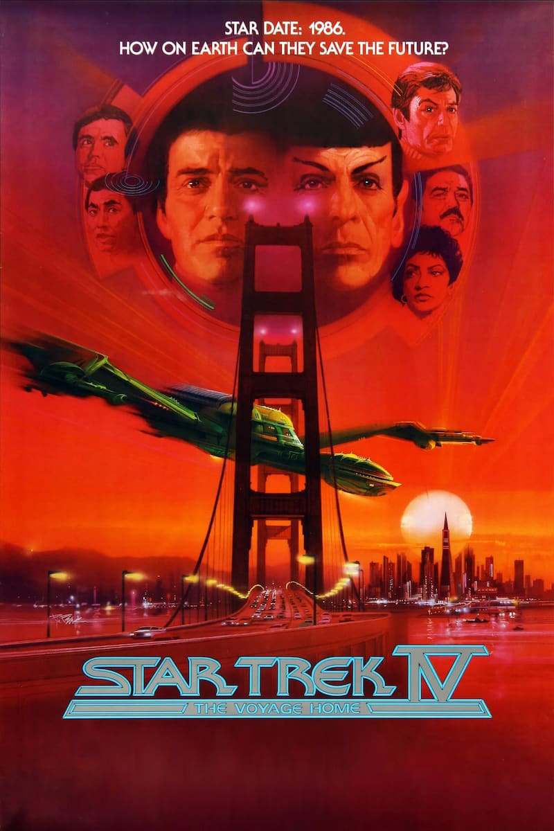Poster for Star Trek IV: The Voyage Home