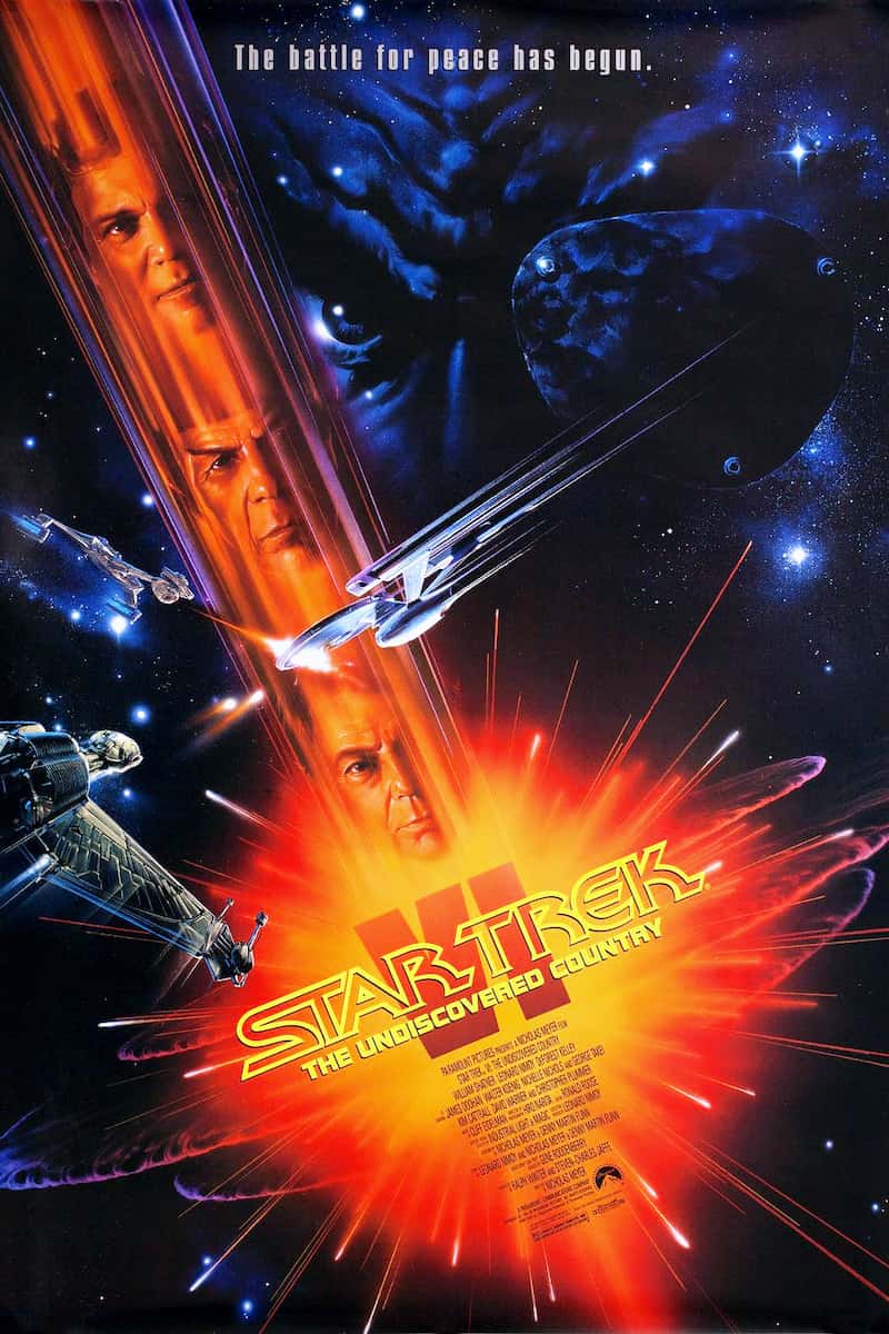 Poster for Star Trek VI: The Undiscovered Country