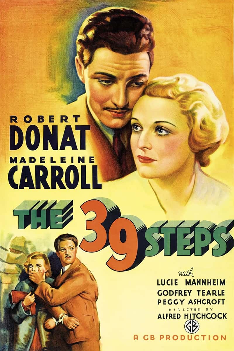 Poster for The 39 Steps
