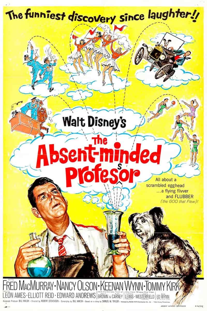 Poster for The Absent-Minded Professor