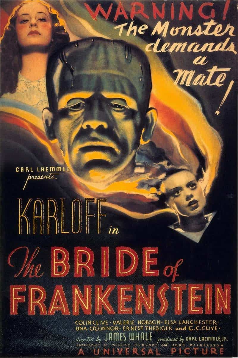 Poster for The Bride of Frankenstein