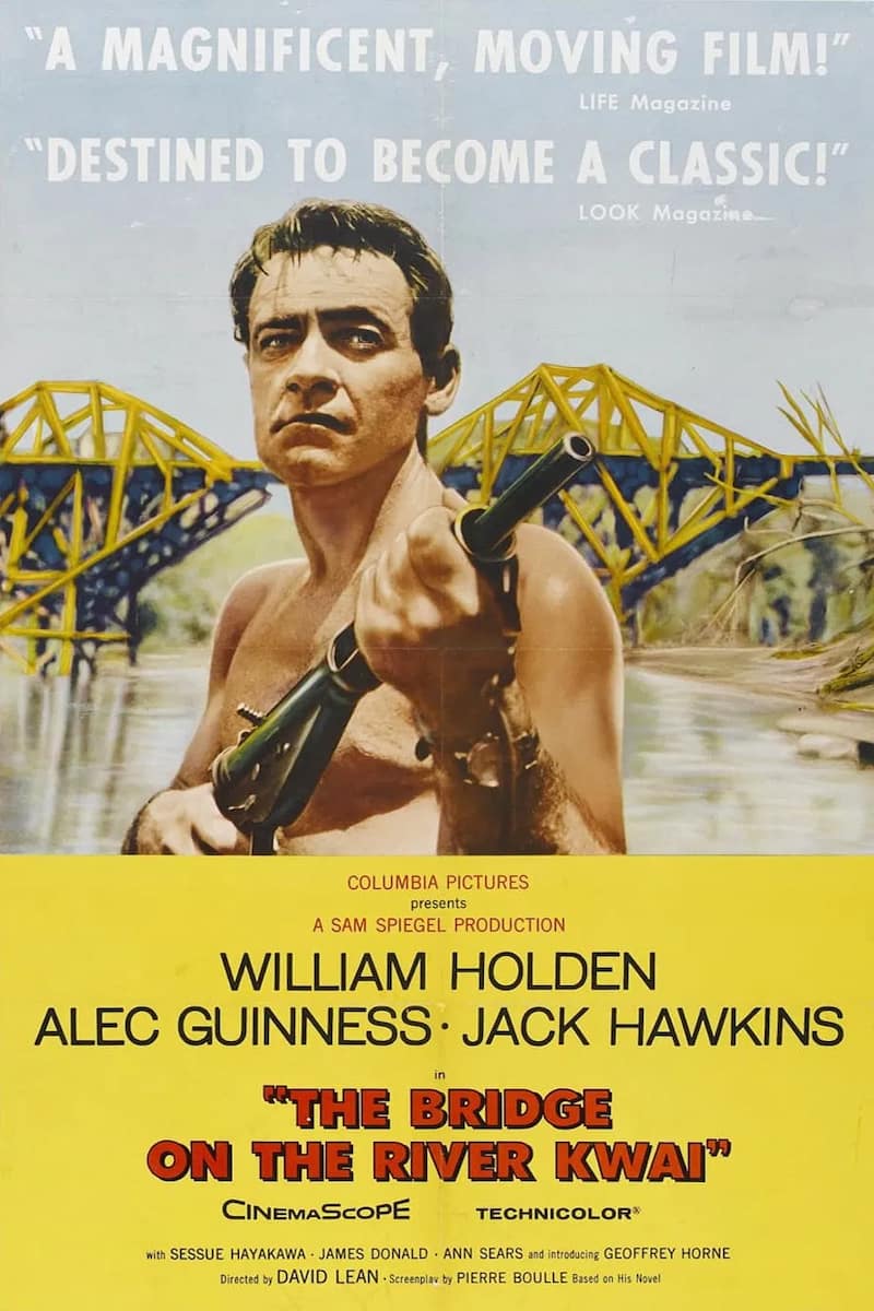 Poster for The Bridge on the River Kwai