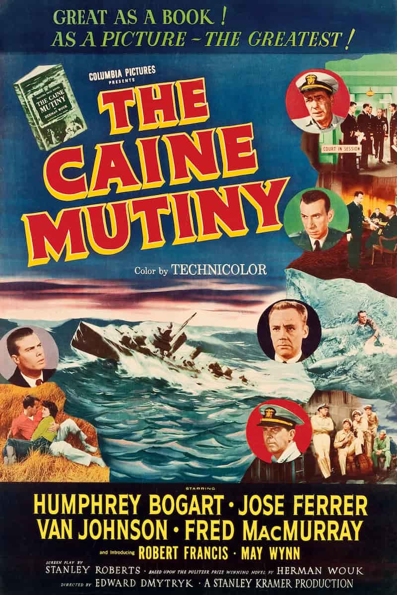 Poster for The Caine Mutiny