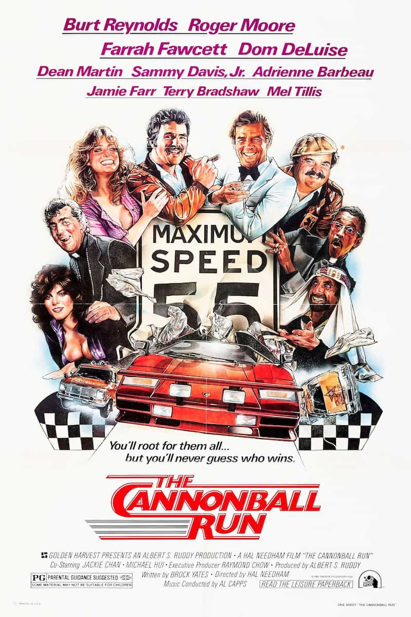 Poster for The Cannonball Run