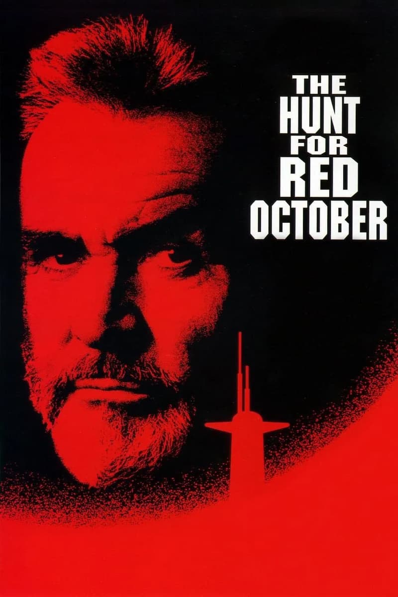 Poster for The Hunt for Red October (1990)