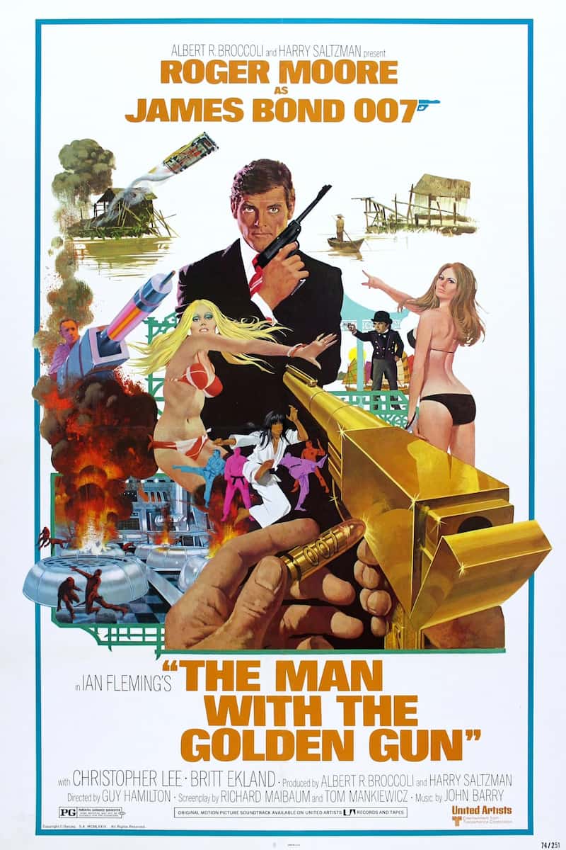 Poster for The Man with the Golden Gun