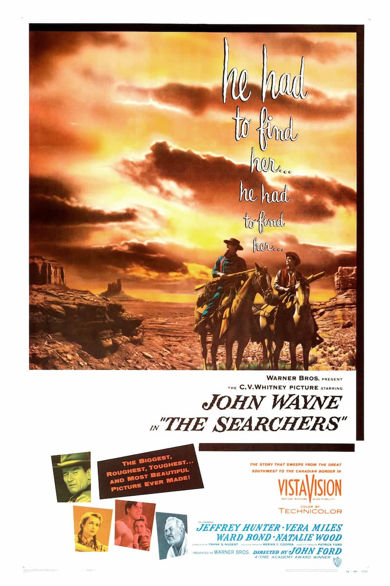 Poster for The Searchers