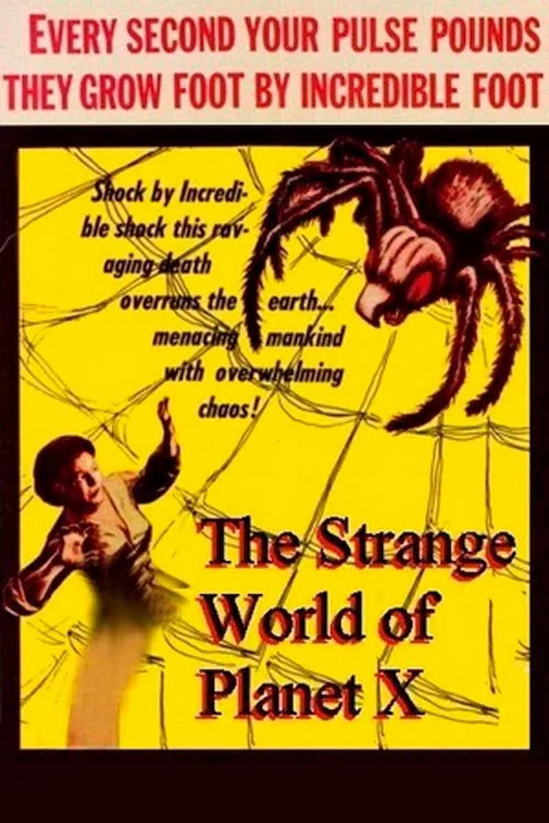 Poster for The Strange World of Planet X