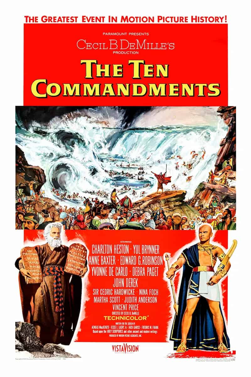 Poster for The Ten Commandments