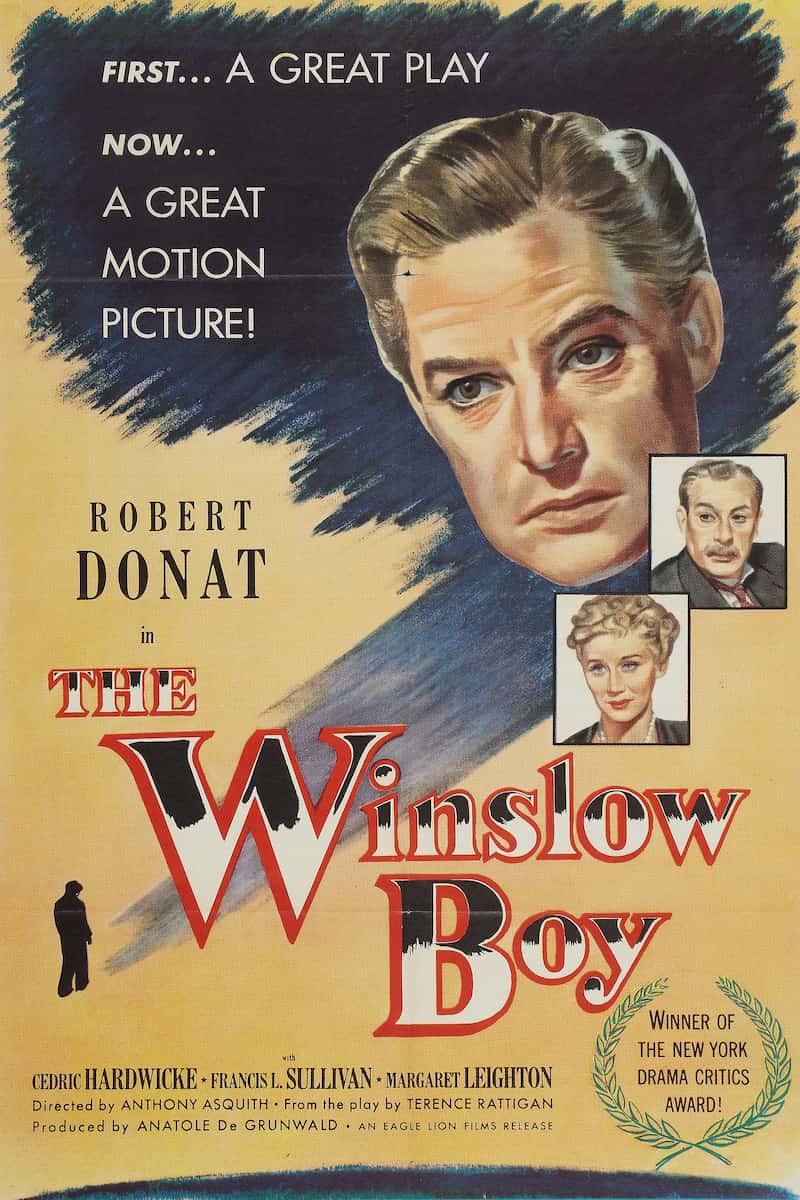 Poster for The Winslow Boy