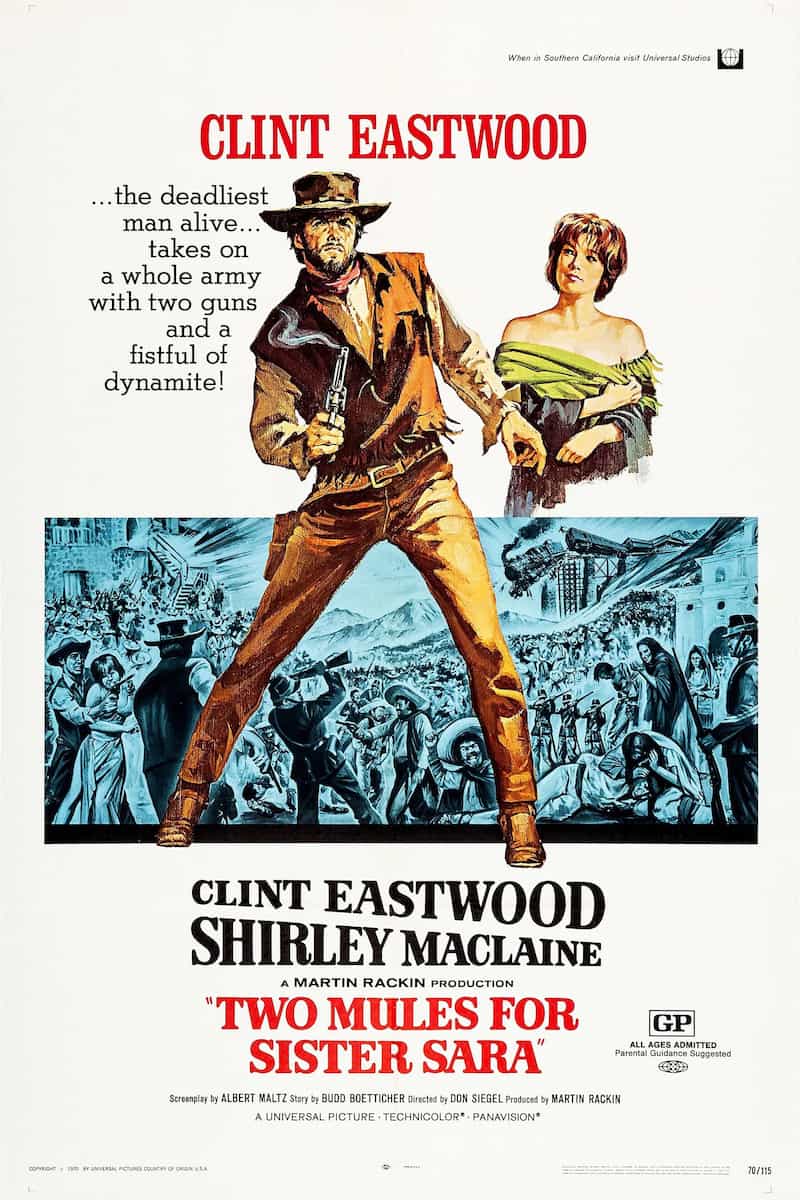Poster for Two Mules for Sister Sara